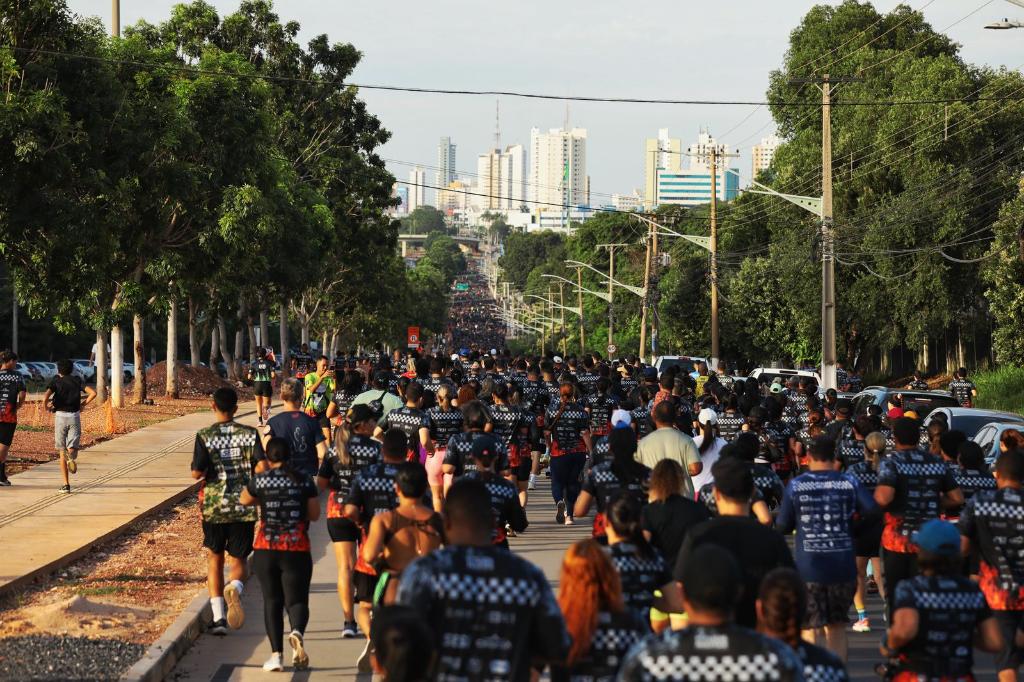 Sete mil pessoas participaram da 9ª edição da Corrida do BOPE