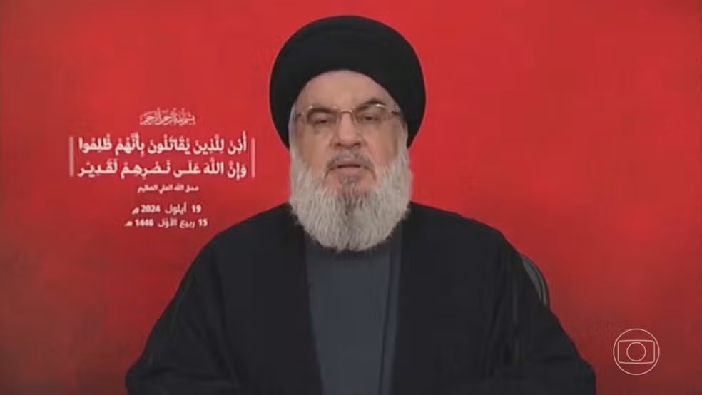 Multidão acompanha funeral de Nasrallah, líder do Hezbollah no Líbano