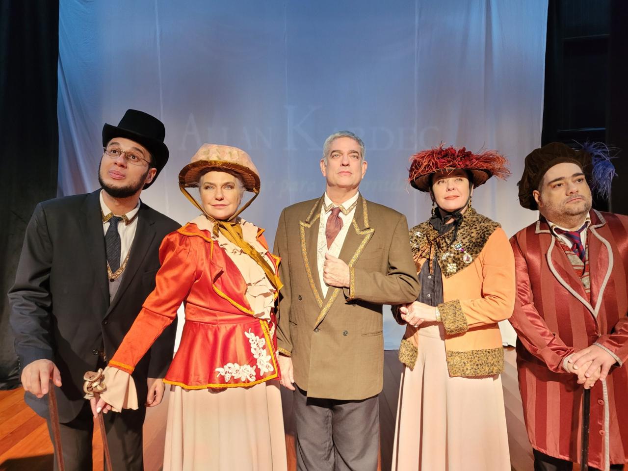Espetáculo teatral sobre Allan Kardec será exibido em Cuiabá dia 16