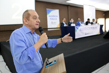 Wilson Santos cobra ampliação e continuidade das ferrovias em audiência pública