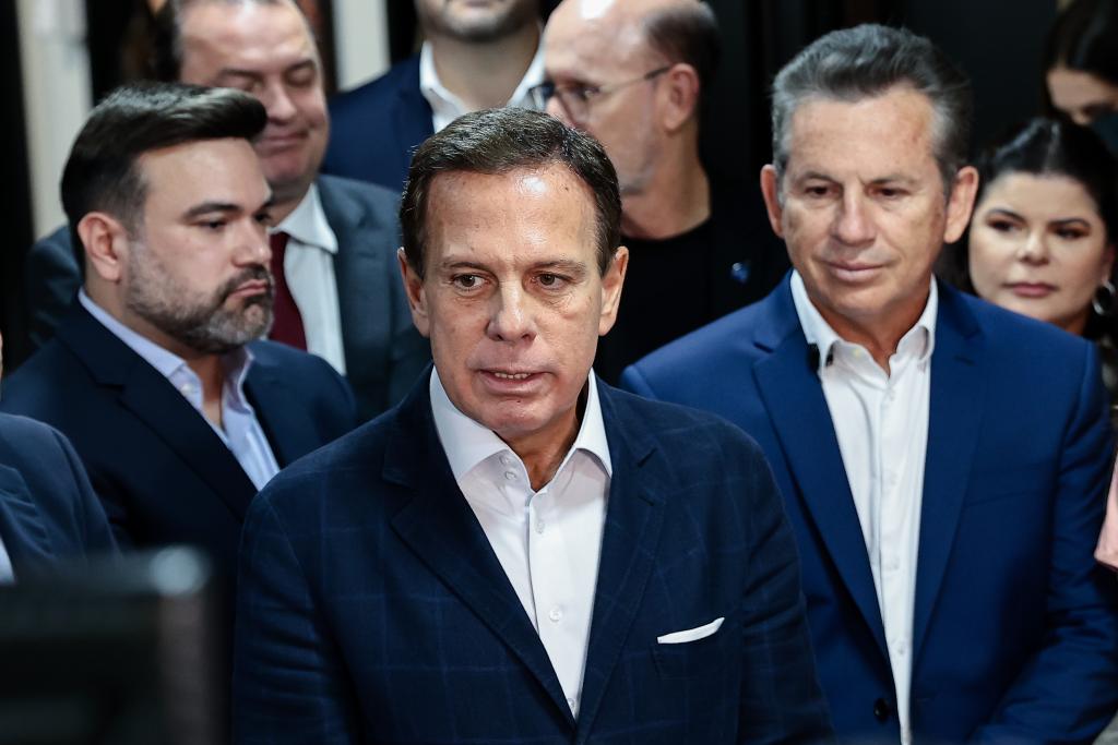 Dória elogia Mauro e diz que se morasse aqui votaria nele para Senado
