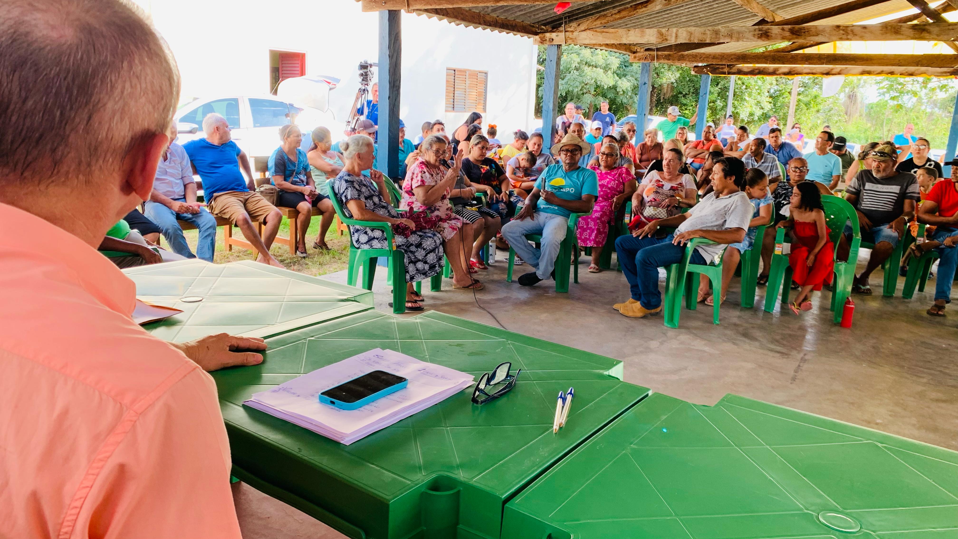 Consulta pública em comunidades de Santo Antônio de Leverger e Campo Verde debate limites territoriais
