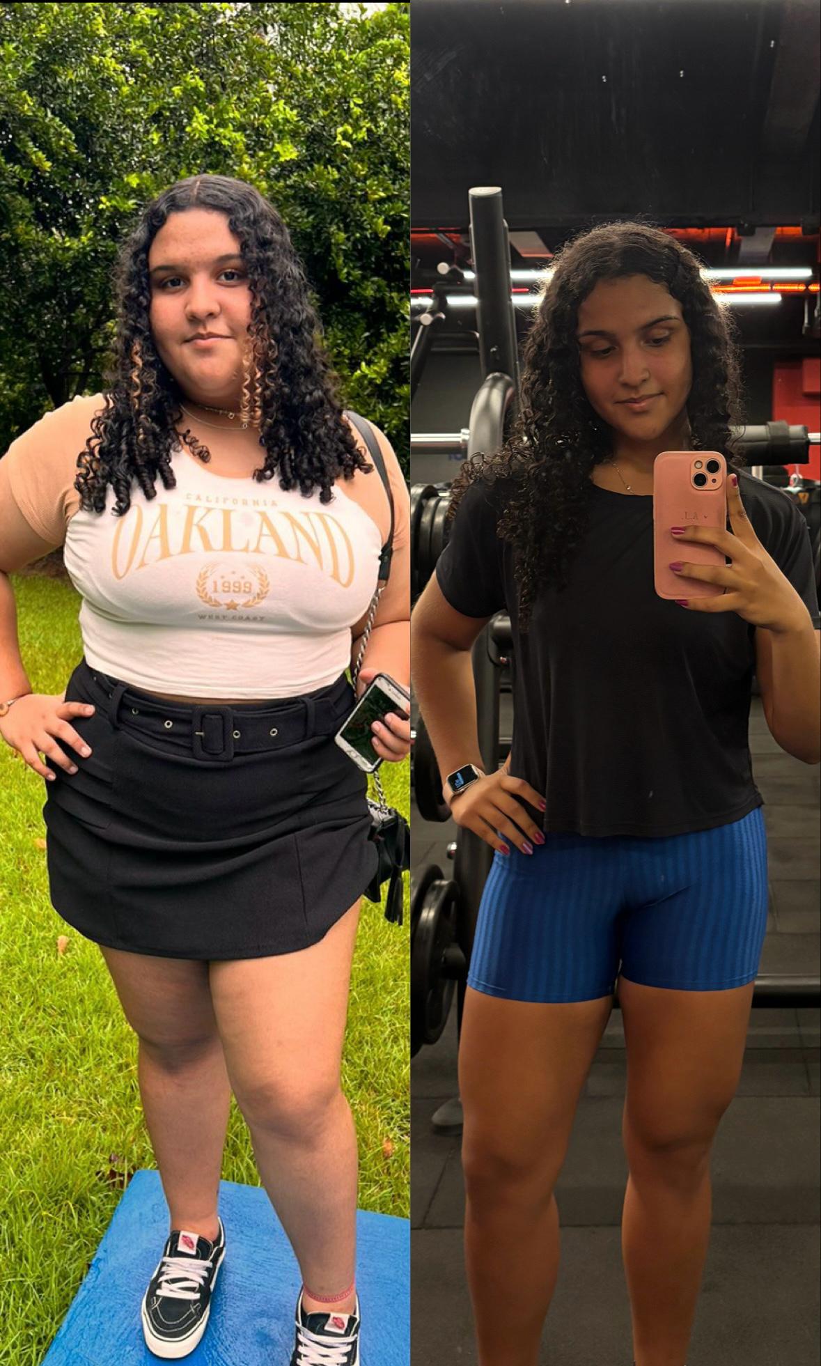 Adolescente de MT elimina 50 quilos de forma natural e viraliza nas redes sociais