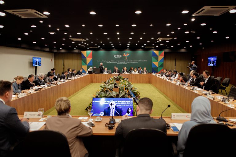 Brics reforça compromisso com a paz e o multilateralismo no Oriente Médio e Norte da África