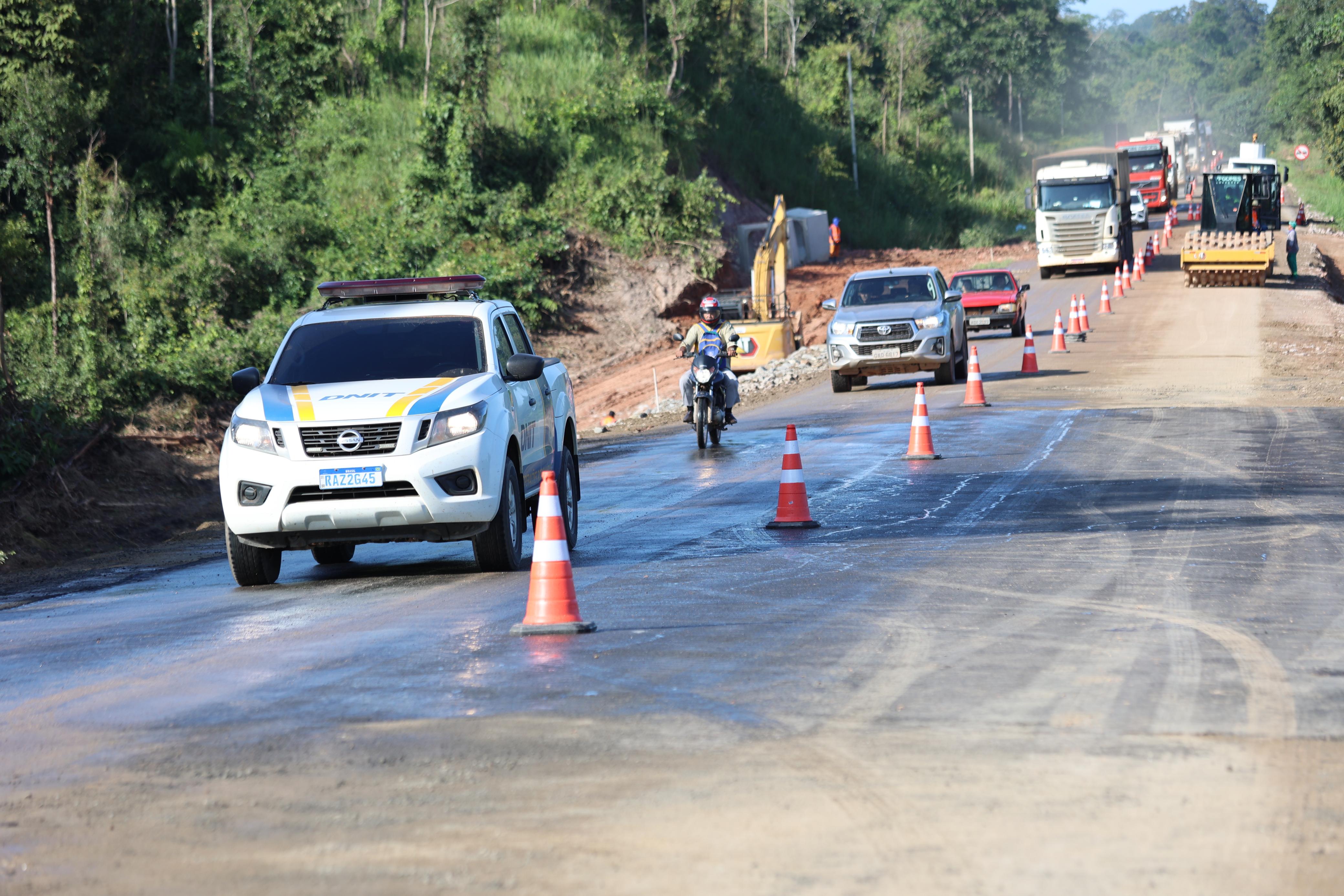 DNIT recupera rodovia BR-174/MT e libera parcialmente tráfego de veículos