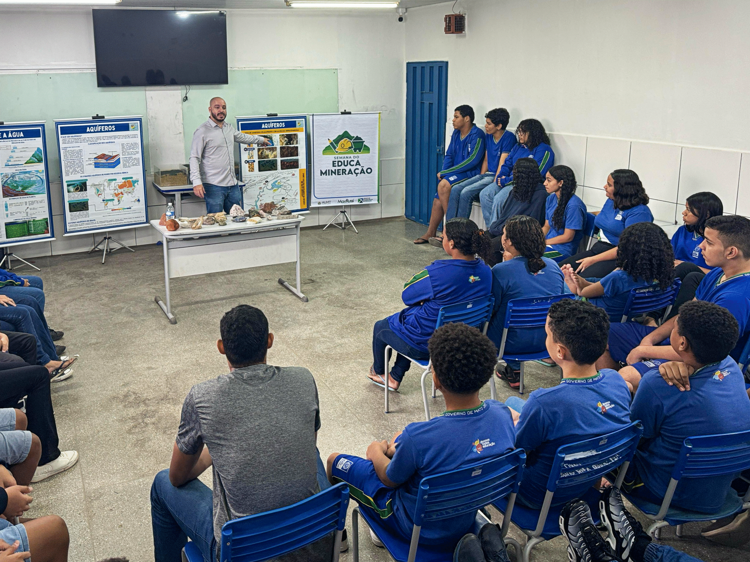Começa em MT o evento Educa Mineração nas salas de aula e nos debates públicos do estado