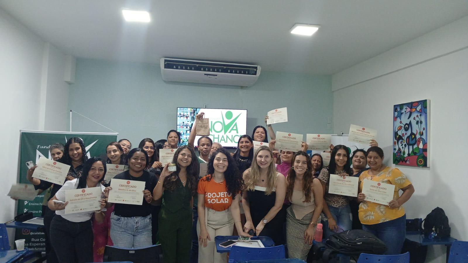 Curso de Recolocação no Mercado de Trabalho para Mulheres Egressas do Sistema Prisional é concluído
