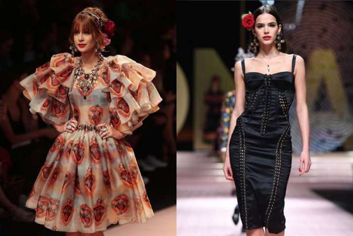 Marina Ruy Barbosa e Bruna Marquezine desfilam em Milão, mas se evitam