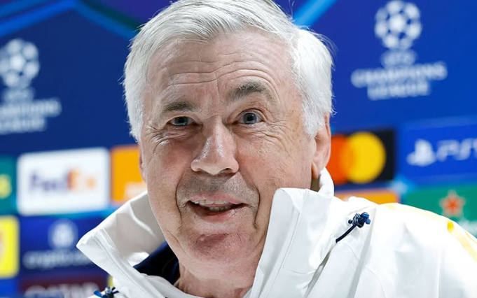 Ancelotti é informado de queda de Ednaldo e avisa que vai cumprir contrato com a CBF