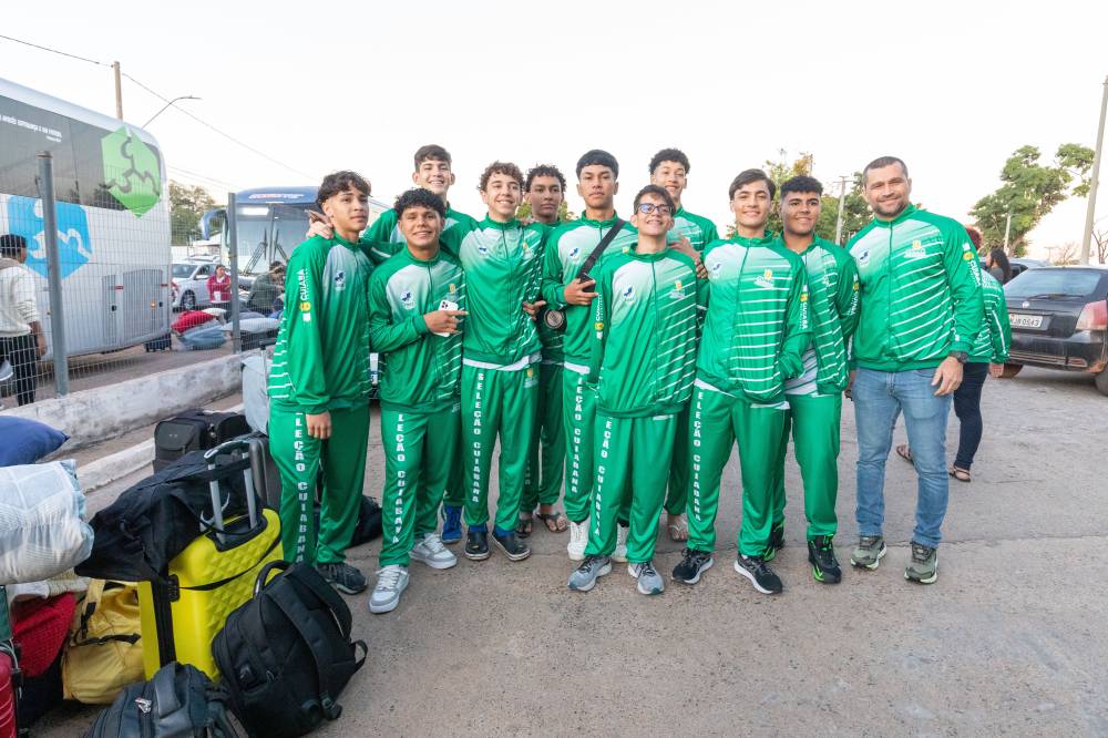 Prefeitura de Cuiabá embarca atletas para o Campeonato Estadual após seletiva dos JECs 2025