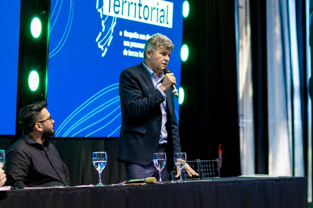 Medeiros pede prisão de ministro Alexandre de Moraes em evento da Aprosoja