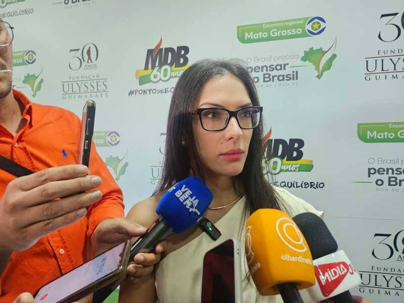 Parque Novo MT recebe milhões, enquanto combate ao feminicídio teve só R$ 500 mil, diz Janaina