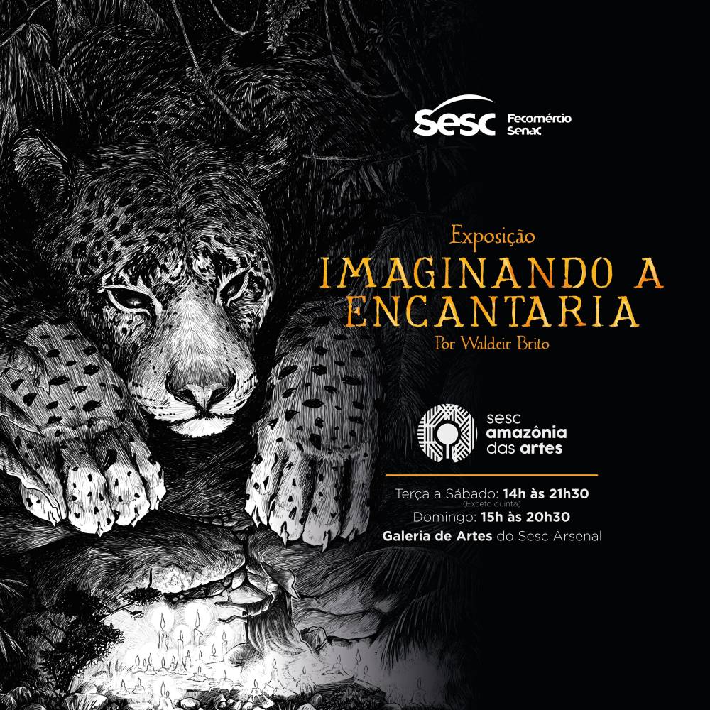 Sesc Arsenal recebe exposição “Imaginando a Encantaria” e explora elementos da cultura maranhense  