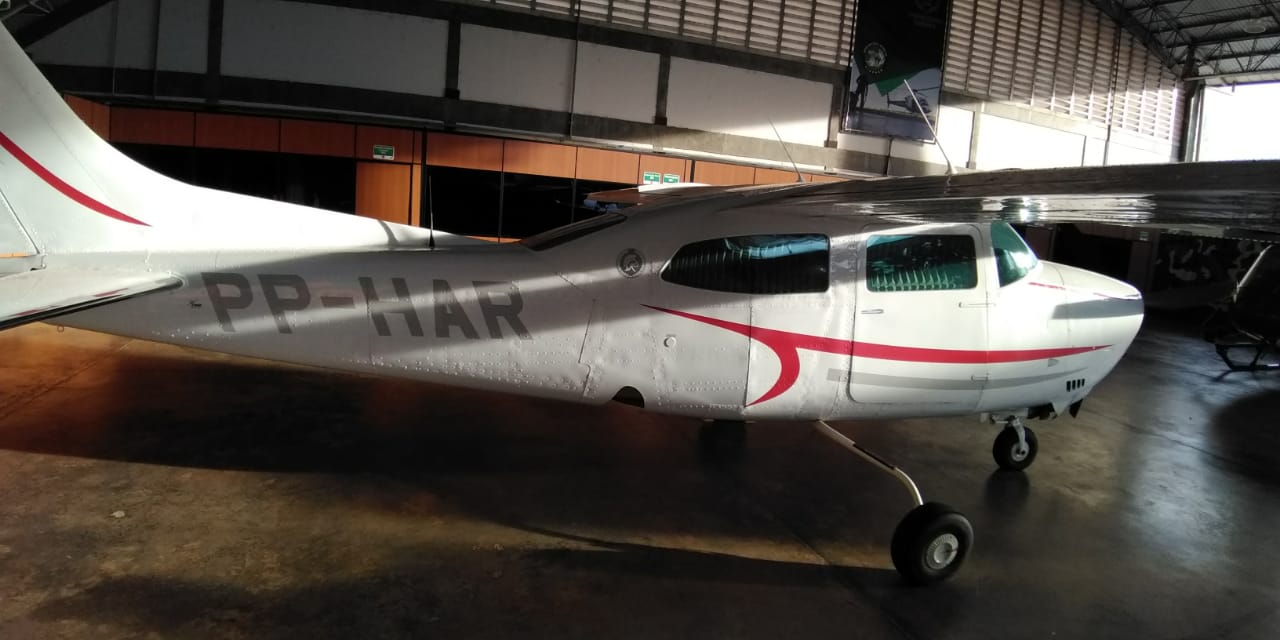 Justiça destina aeronave apreendida com droga às forças de segurança de MT