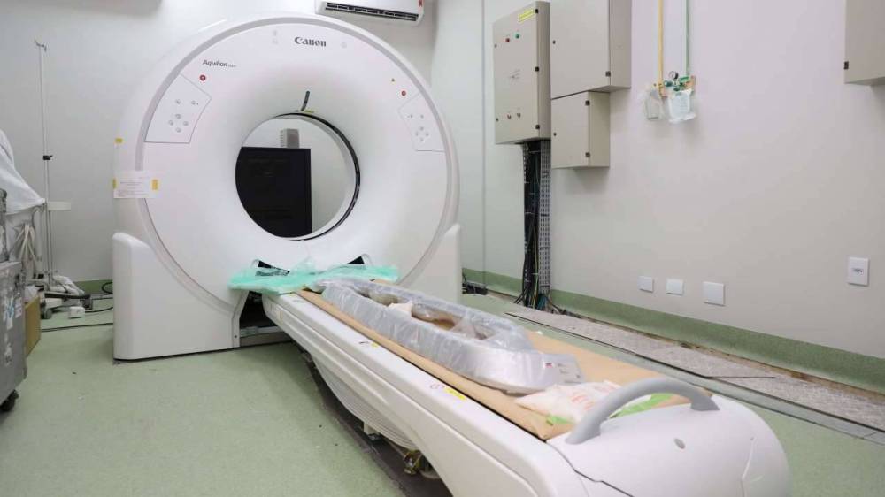 Pronto-Socorro de Várzea Grande recebe aparelho de tomografia com tecnologia avançada