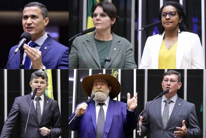Seis dos 8 deputados federais de MT votaram a favor da  PEC da Blindagem