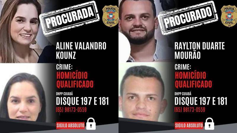 PM e esposa que seguem sendo procurados pelo crime de personal 