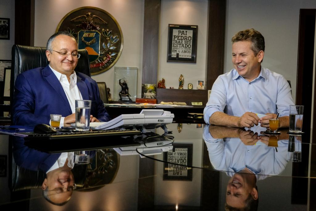 TRANSIÇÃO CIVILIZADA: Mauro se encontra com Taques e pede prorrogação do Fethab que estava com 