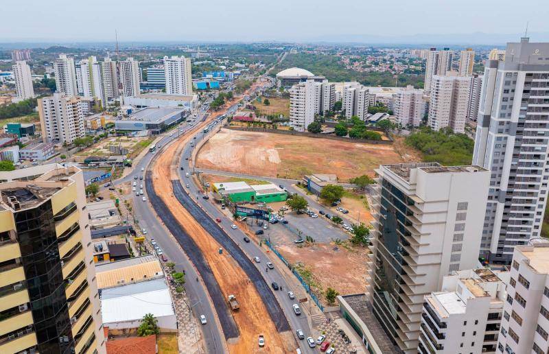 Avenida do CPA terá duas novas interdições diurnas para obras de drenagem do BRT