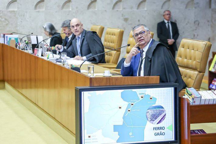Flávio Dino pede vista e adia decisão do STF sobre limites do Parque do Jamanxim para construção da ferrovia