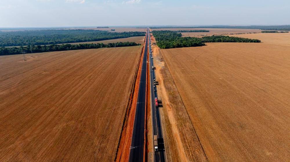 Duplicação da BR-163 recebe prêmio de Melhor IRI de Implantação de Obra