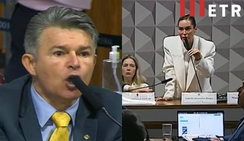 José Medeiros se desentende com advogada em sessão da CPMI do INSS e manda ela “calar a boca”
