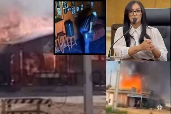 Marido de vereadora teria colocado fogo em cabaré após discussão com mulheres do local em cavalgada