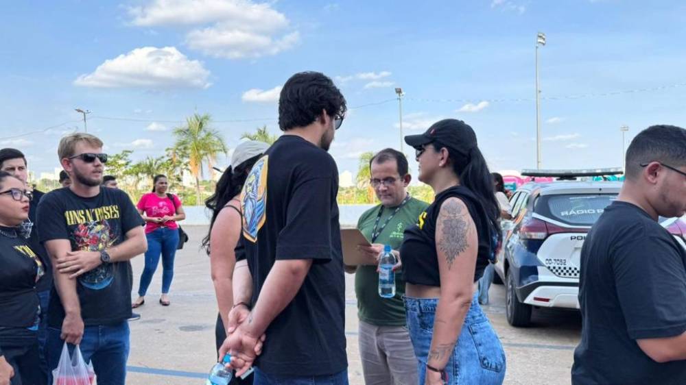  Pesquisa mostrou que 66,14% do público que foi ao show do Guns N Roses era formado por moradores de Mato Grosso