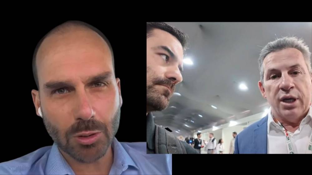 Eduardo Bolsonaro volta a atacar Mauro Mendes e eleva tensão no campo conservador
