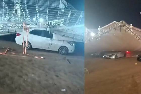 David Moura promete indenizar donos de carros atingidos durante temporal