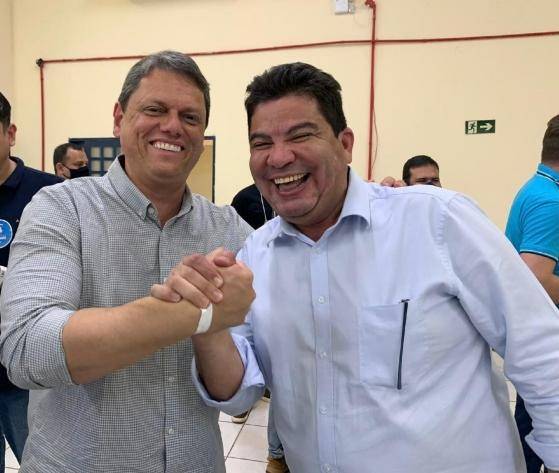 Cidinho reafirma que Tarcísio será candidato à Presidência com apoio de Bolsonaro