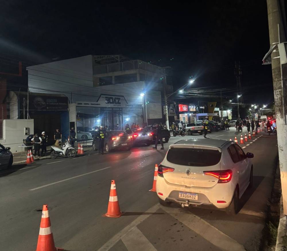 Oito motoristas são presos em Várzea Grande em Blitz