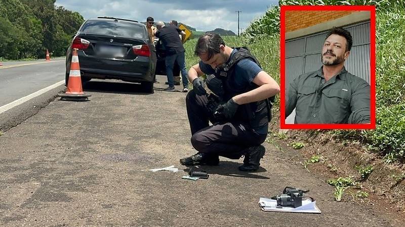 Homem acusado de atirar e matar o músico Ewerton Zanatta, de 50 anos, em briga de trânsito se apresenta