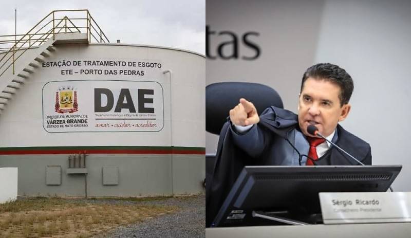 TCE pede intervenção do Estado no DAE e expõe colapso financeiro em Várzea Grande