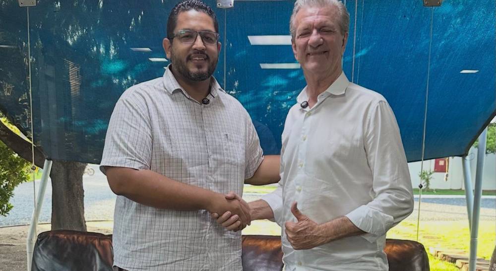 Pécora e Aron Dresch discutem articulação para eleição da FMF