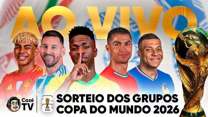 Fifa sorteia grupos da Copa do Mundo nesta sexta-feira (5/12)