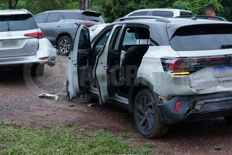 Menina de 4 anos morre após colisão entre três veículos; motorista foge sem prestar socorro