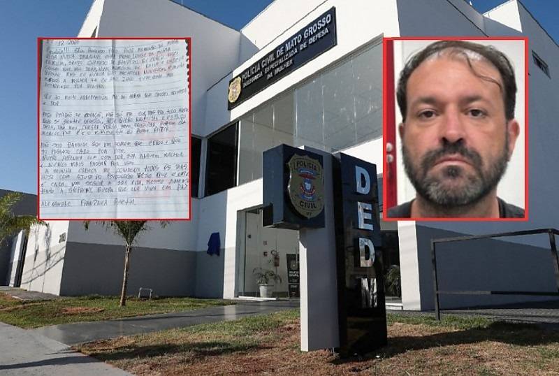 Preso por bater na ex-namorada, empresário escreve carta pedindo perdão