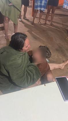 Veja resgate da mãe e da criança