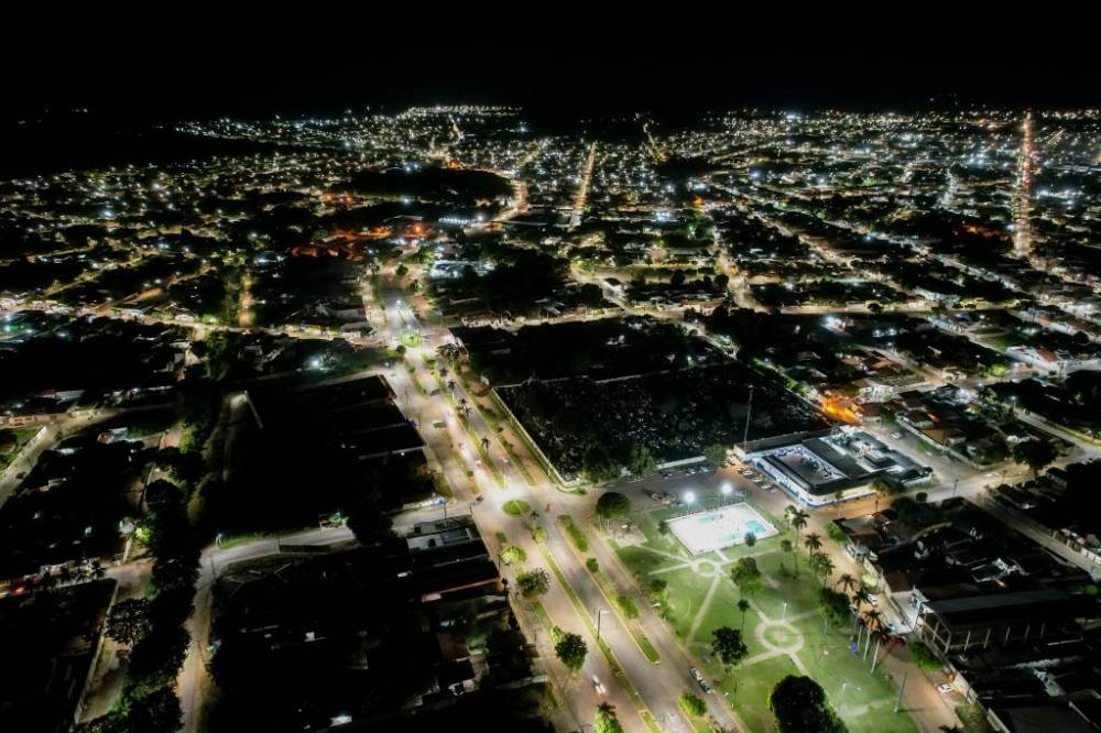 Estado investe R$ 179 milhões e amplia iluminação de LED em Mato Grosso
