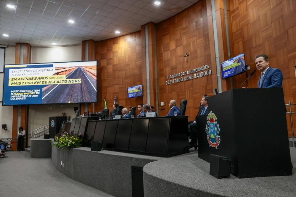 Mauro Mendes apresenta balanço de sete anos de gestão e destaca crescimento econômico de Mato Grosso