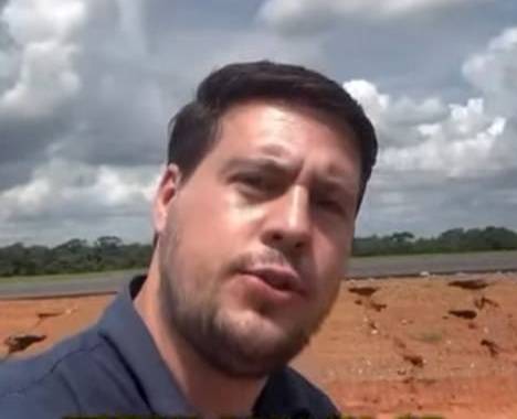 Engenheiro diz que pavimentação na BR 163 corre risco de erosão por falta de drenagem