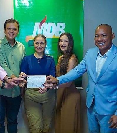 Vânia Roda garante que mesmo no MDB  vai sim assumir o Alencastro