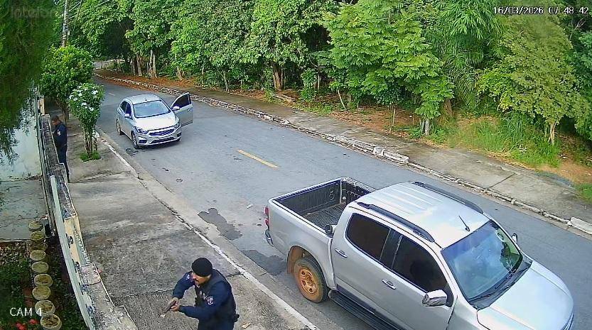 Dupla é presa tentando roubar casa no bairro Morada dos Nobres em Cuiabá