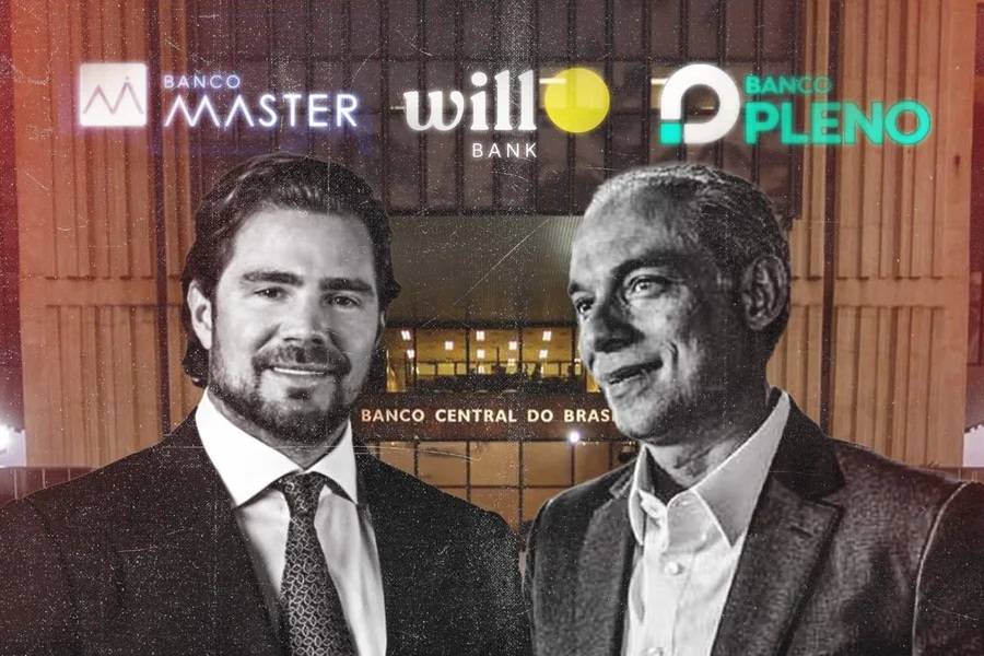 Figurões do Banco Master, Pleno e Will Bank entraram 73 vezes no BC