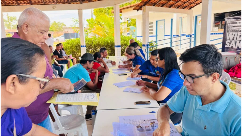 Mutirão leva mais de 20 serviços gratuitos ao distrito de Souza Lima, em Várzea Grande, neste sábado