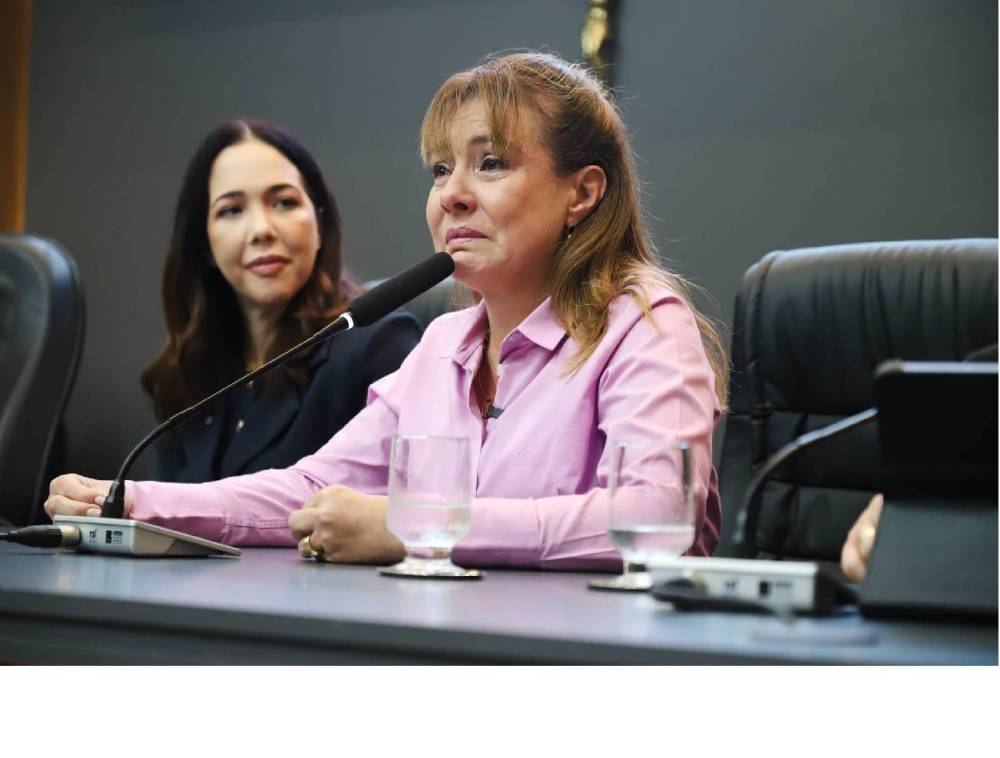  Flávia Moretti se emociona ao expor violência política em VG no Fórum de Protagonismo Feminino