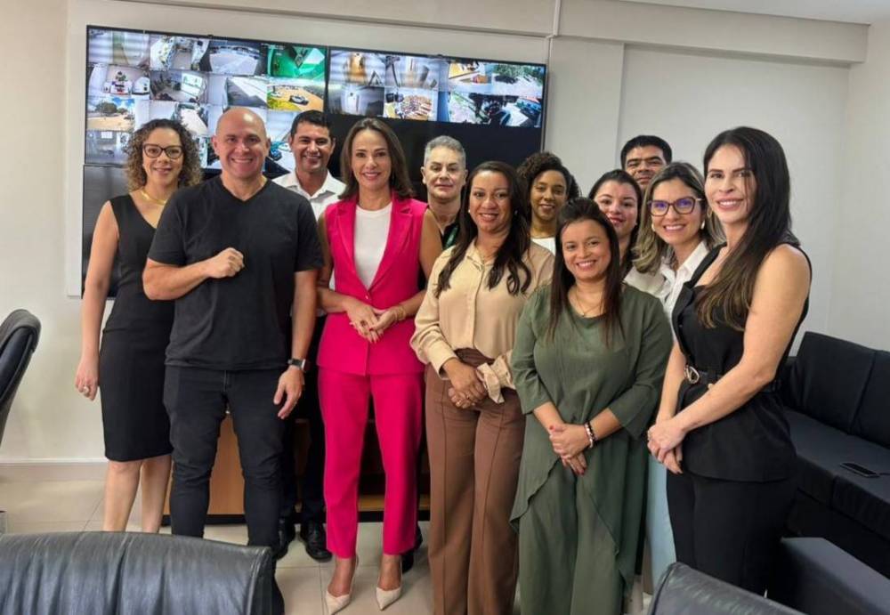 Prefeito e secretária Deisi Bocalon alinham estratégias para saúde de Cuiabá