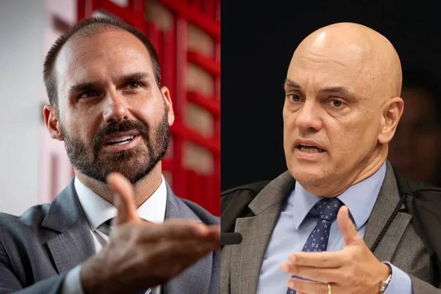 TJDFT envia a Moraes certidão de antecedentes criminais de Eduardo