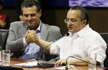 O senador Carlos Fávaro e o ex-governador de Pedro Taques podem fazer dobradinha na corrida pelo Senado